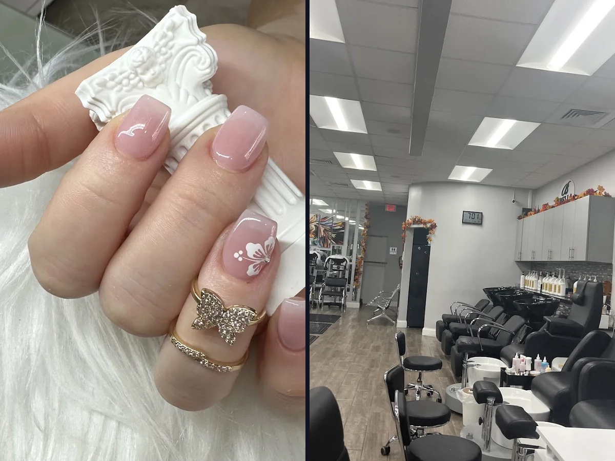 Beauty salon setup for cuts and color.